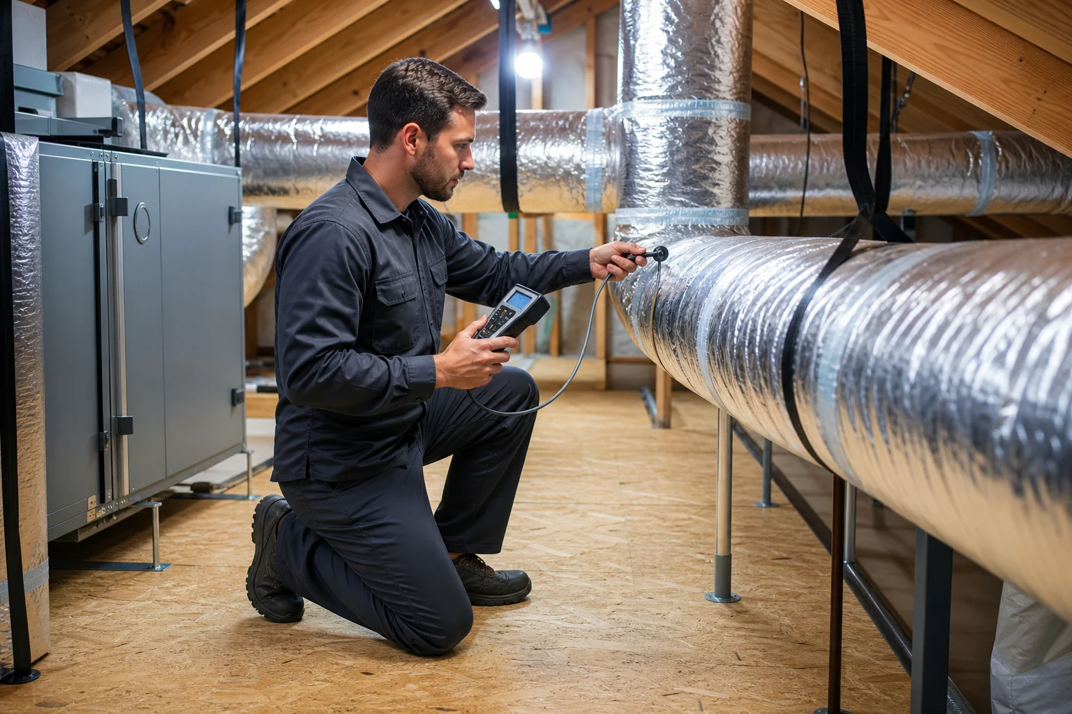 Wake Forest Ductwork & airflow redesign