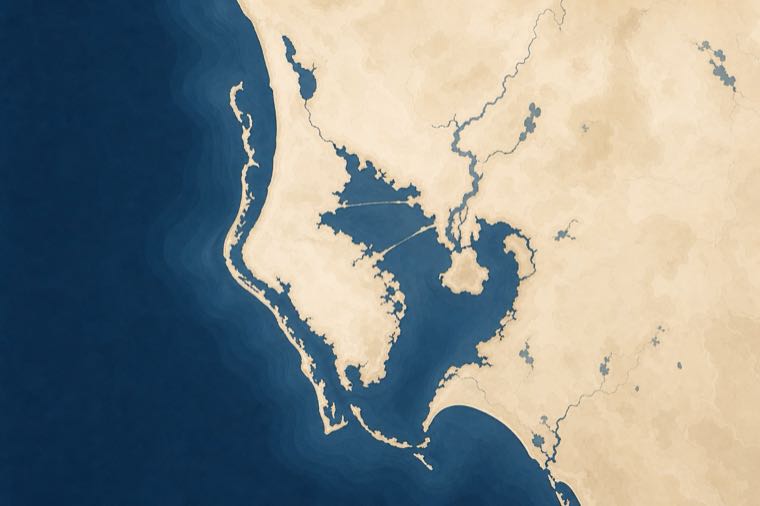 Map of the Tampa Bay service area
