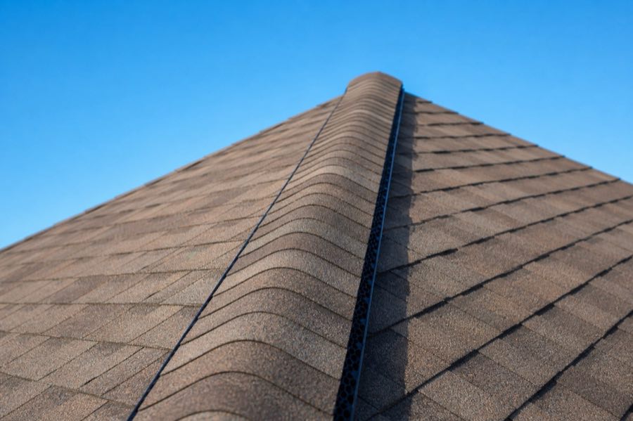 Attic ventilation detail on a Florida roof.